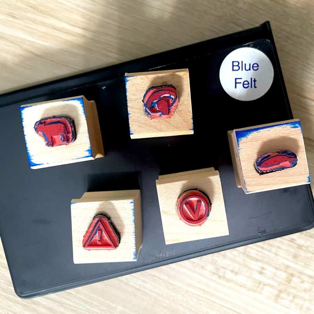 Blue Stamps Entree Choice for Wedding